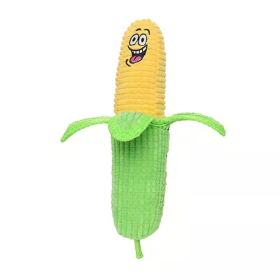 Tuffy Funny Food Corn (Color: Green & Yellow)