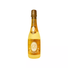 Silly Squeaker Wine Bottle Crispaw (Color: Yellow)