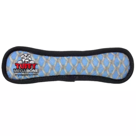 Tuffy Mega Bone (Animal: Chain Link, Color: Blue)