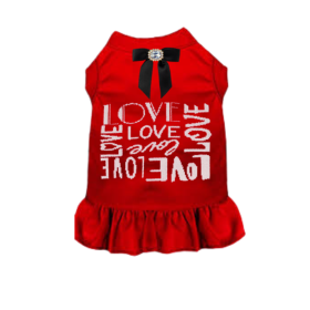 Love Me Always Dog (Style: DRESS, size: X Small)
