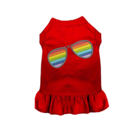 Pride Sunnies (Color: Red, Style: DRESS, size: X Small)