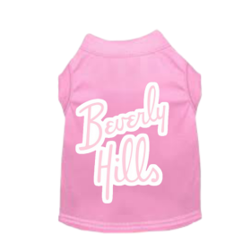 Beverly Hills (Color: Pink, Style: TEE, size: X Small)
