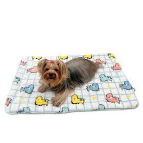 Ultra Plush Colorful Dinosaurs Blanket (size: 30" x 20")
