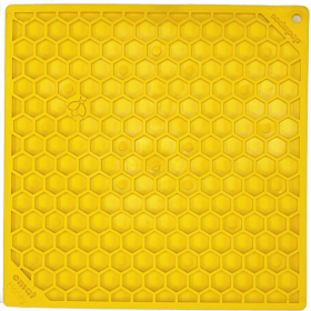 Honeycomb Design Emat Enrichment Lick Mat (size: large)