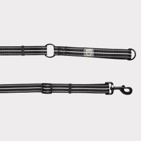 GF Pet Reflective Leash - EEZY-7 (Color: Black, size: XS/Small)