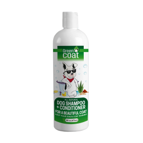 All-Natural Dog Shampoo (5 Treatment Options Available) (Treatment: For a Beautiful Coat, Color: Green)