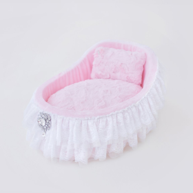 Crib Dog Bed (Color: Baby Doll)