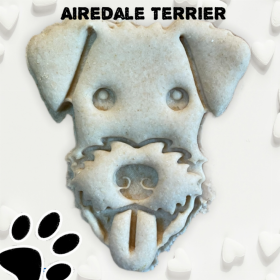 June Bug Dog Breed Dog Cookies (Dog Breed: Airedale Terrier)
