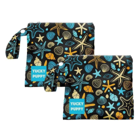 Starfish Yucky Puppy Poop Bag Holders (Color: Black/Blue/Orange)