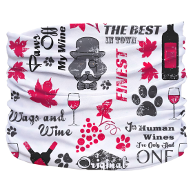 Wags and Wine Pup Scruff (size: Teeny)